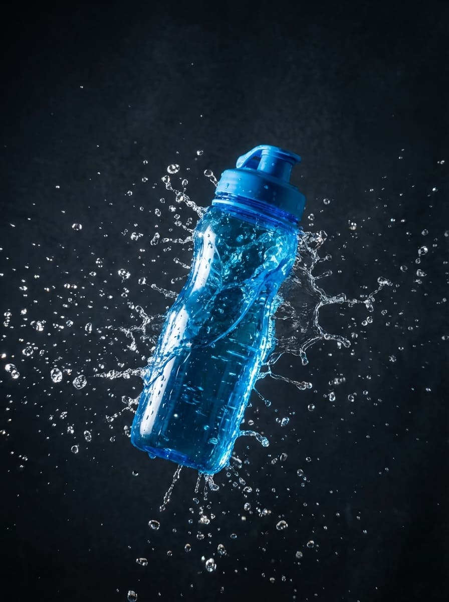 Water Bottle Ad